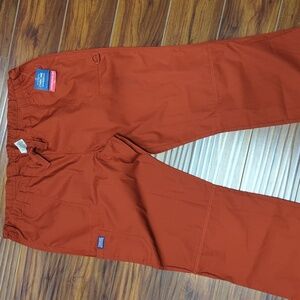 Cherokee® Workwear 4020 Women's Low-Rise Drawstring Cargo Scrub Pant -Terracotta